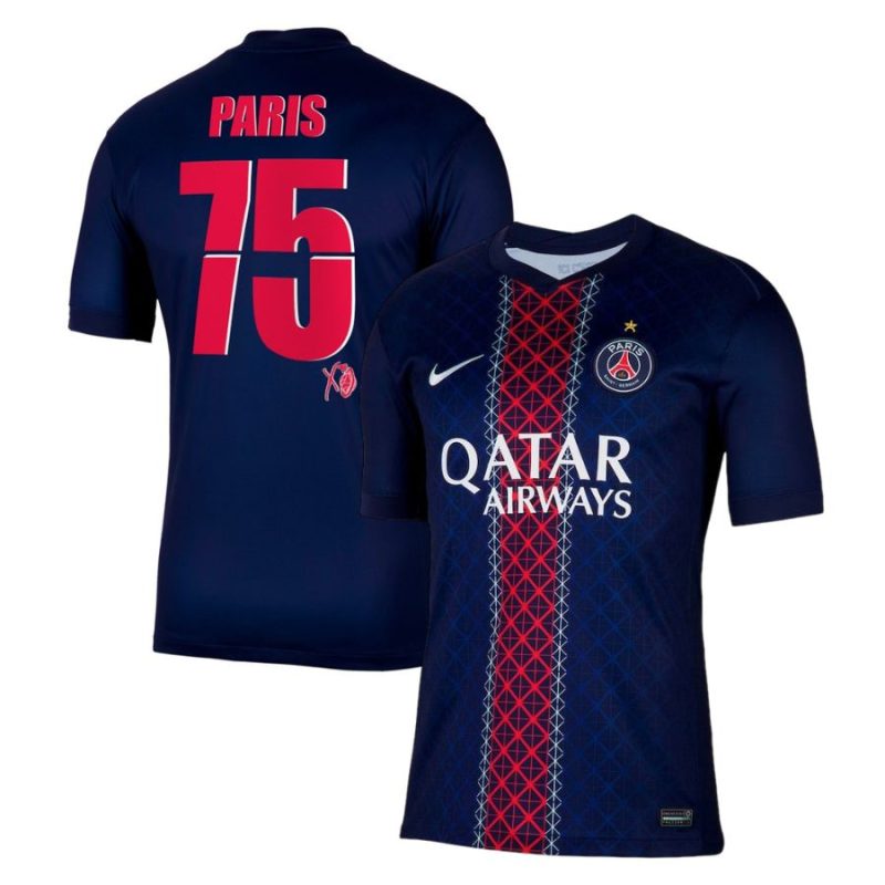Maillot PSG 2025 2026 Collector x XO 75 Paris (1)