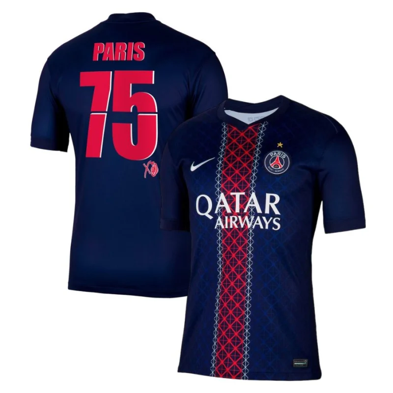 Maillot PSG 2025 2026 Collector x XO 75 Paris (1) Maillot PSG 2025 2026 Collector x XO 75 Paris (1)