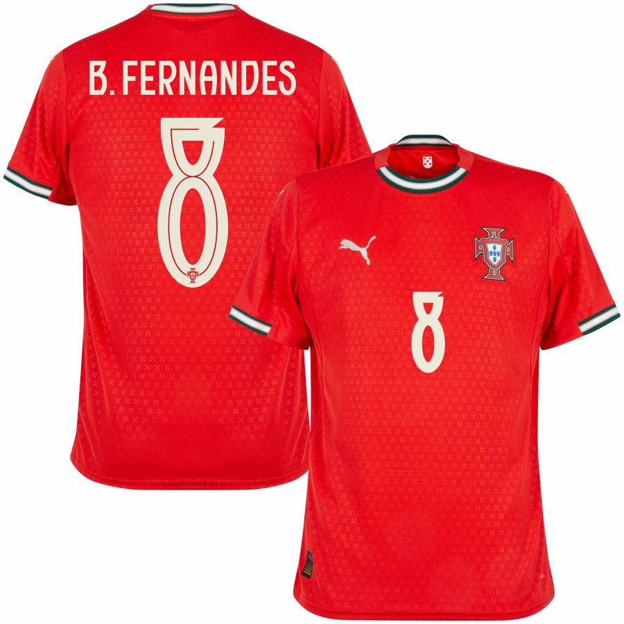 Maillot Portugal Domicile 2025 2026 B. Fernandes (1) Maillot Portugal Domicile 2025 2026 B. Fernandes (1)