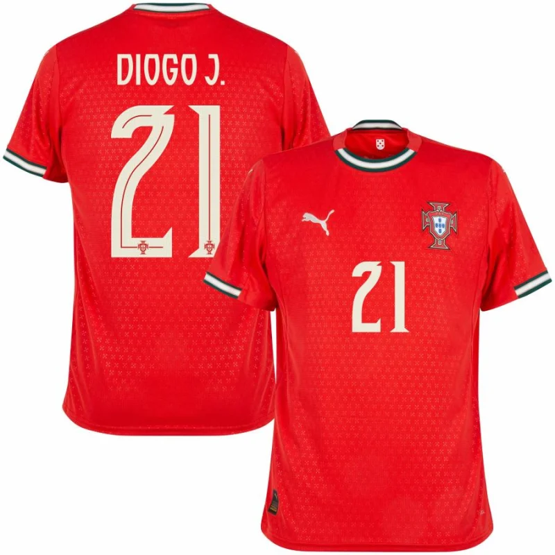 Portugal Home Jersey 2025 2026 Diogo Jota (1)