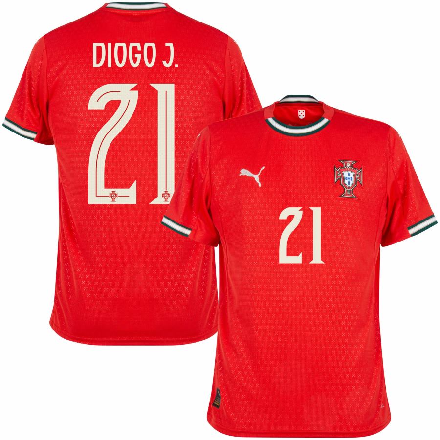 Maillot Portugal Domicile 2025 2026 Diogo Jota (1)