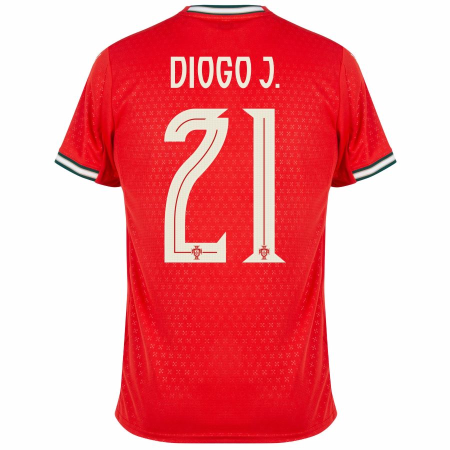 Maillot Portugal Domicile 2025 2026 Diogo Jota (2)