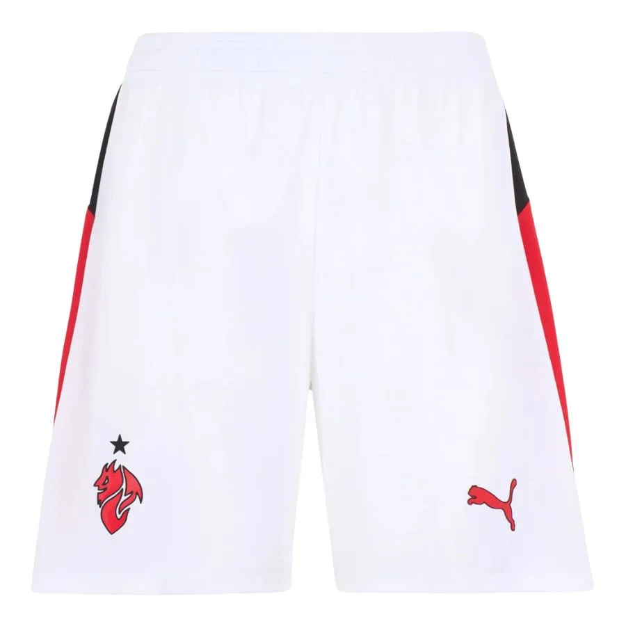 Pantalón corto visitante del AC Milan 2025-2026 (1) Camiseta de visitante para niños del AC Milan 2025-2026 de Rafa Leao