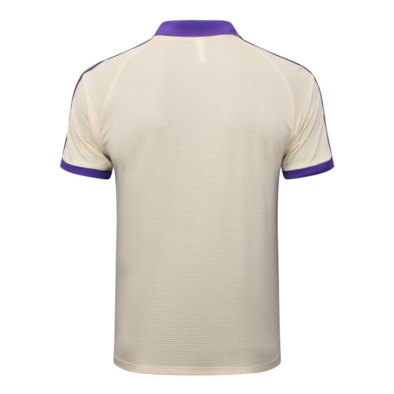 Survetement Real Madrid Polo 2025 2026 Beige Violet (2) Survetement Real Madrid Polo 2025 2026 Beige Violet