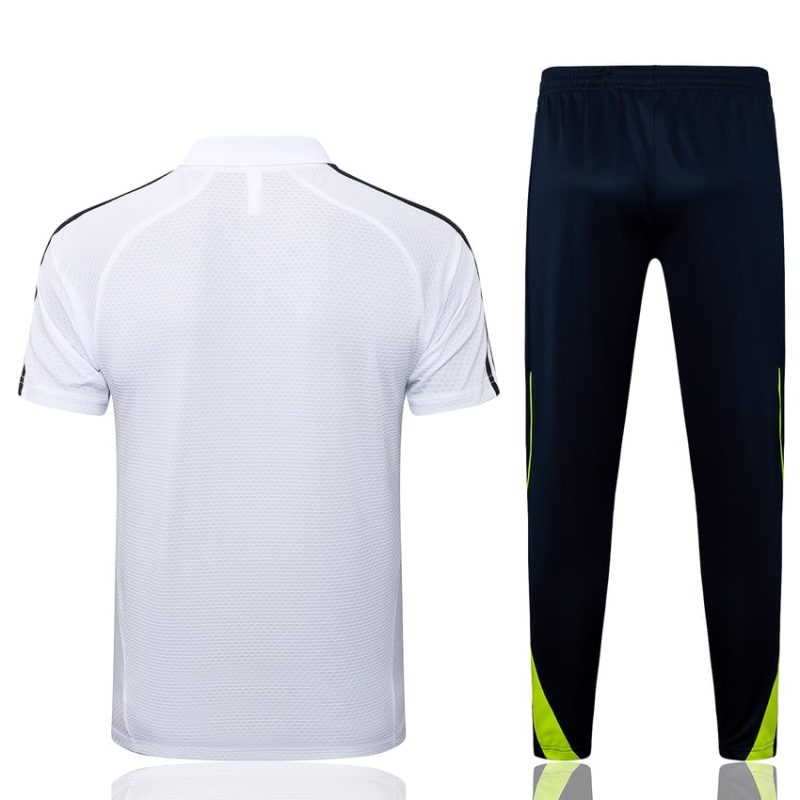 Survetement Real Madrid Polo 2025 2026 Blanc (4) Survetement Real Madrid Polo 2025 2026 Blanc