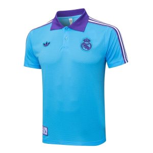 Survetement Real Madrid Polo 2025 2026 Bleu Ciel