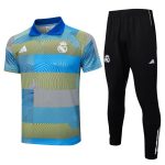 Survetement Real Madrid Polo 2025 2026 Bleu Vert