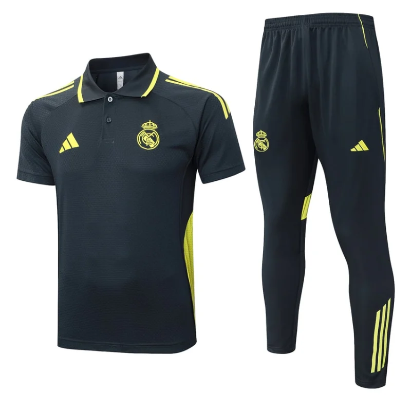 Survetement Real Madrid Polo 2025 2026 Noir Nuit