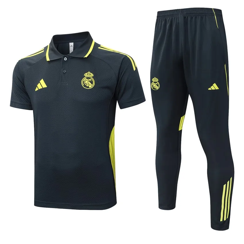 Survetement Real Madrid Polo 2025 2026 Noir Nuit