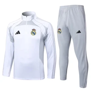 Suti Fa'aa'oa'oga Real Madrid 2025 2026 White Grey