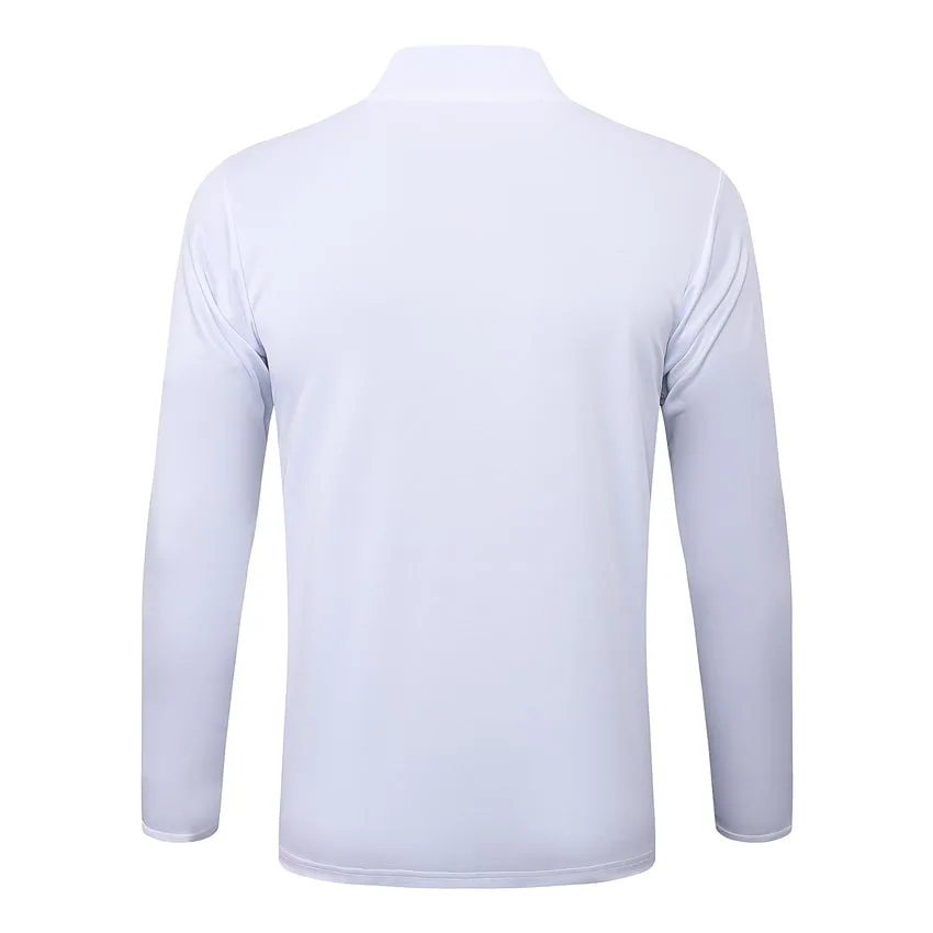Survetement Real Madrid Training 2025 2026 Blanc Violet