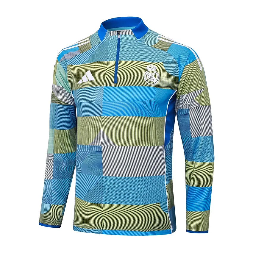 Chándal del Real Madrid 2025-2026 Azul Verde