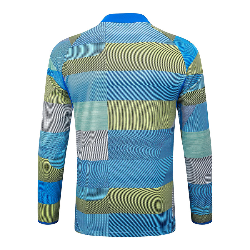 Survetement Real Madrid Training 2025 2026 Bleu Vert