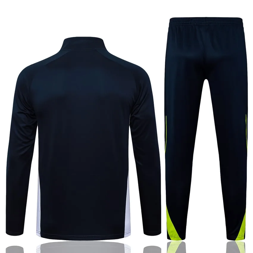 Survetement Real Madrid Training 2025 2026 Noir Blanc (2) Survetement Real Madrid Training 2025 2026 Noir Blanc