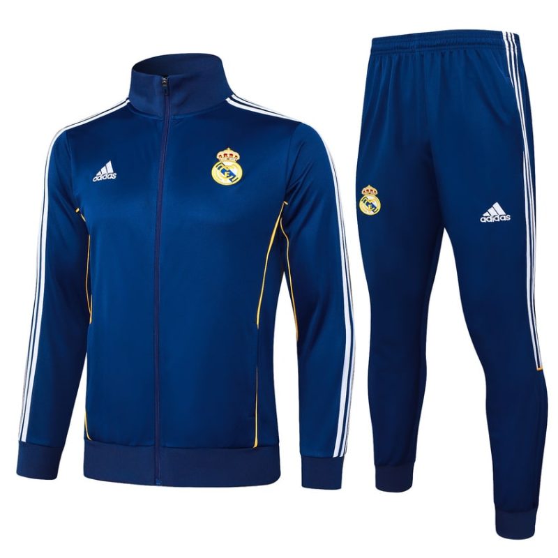Survetement Real Madrid Veste 2025 2026 Bleu Sombre
