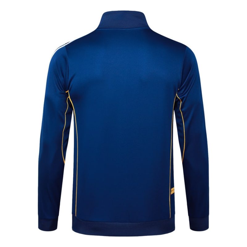 Survetement Real Madrid Veste 2025 2026 Bleu Sombre (3) Survetement Real Madrid Veste 2025 2026 Bleu Sombre