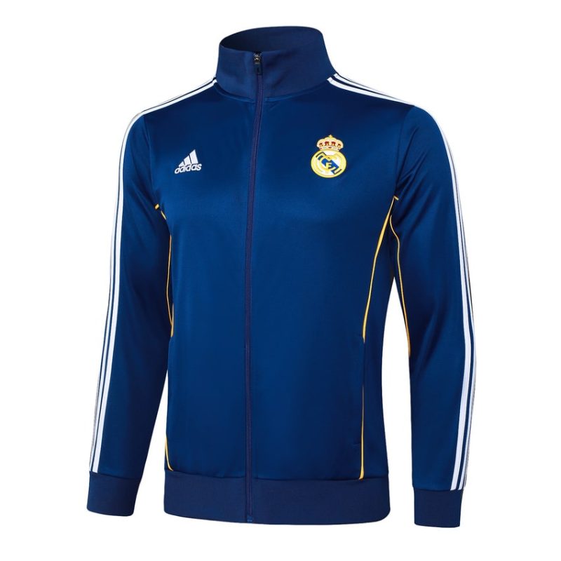 Survetement Real Madrid Veste 2025 2026 Bleu Sombre (4) Survetement Real Madrid Veste 2025 2026 Bleu Sombre