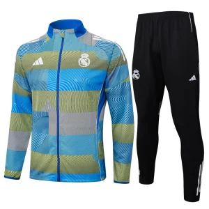 Real Madrid Tracksuit Peleti 2025 2026 Blue Green