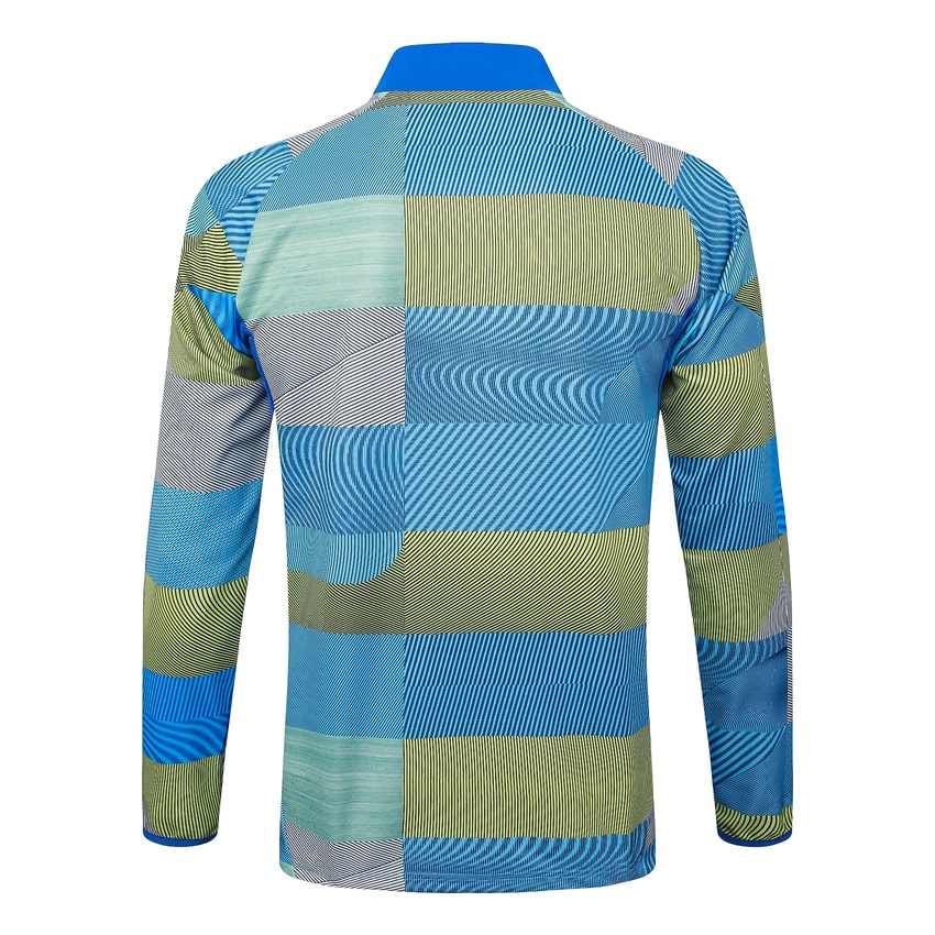 Survetement Real Madrid Veste 2025 2026 Bleu Vert