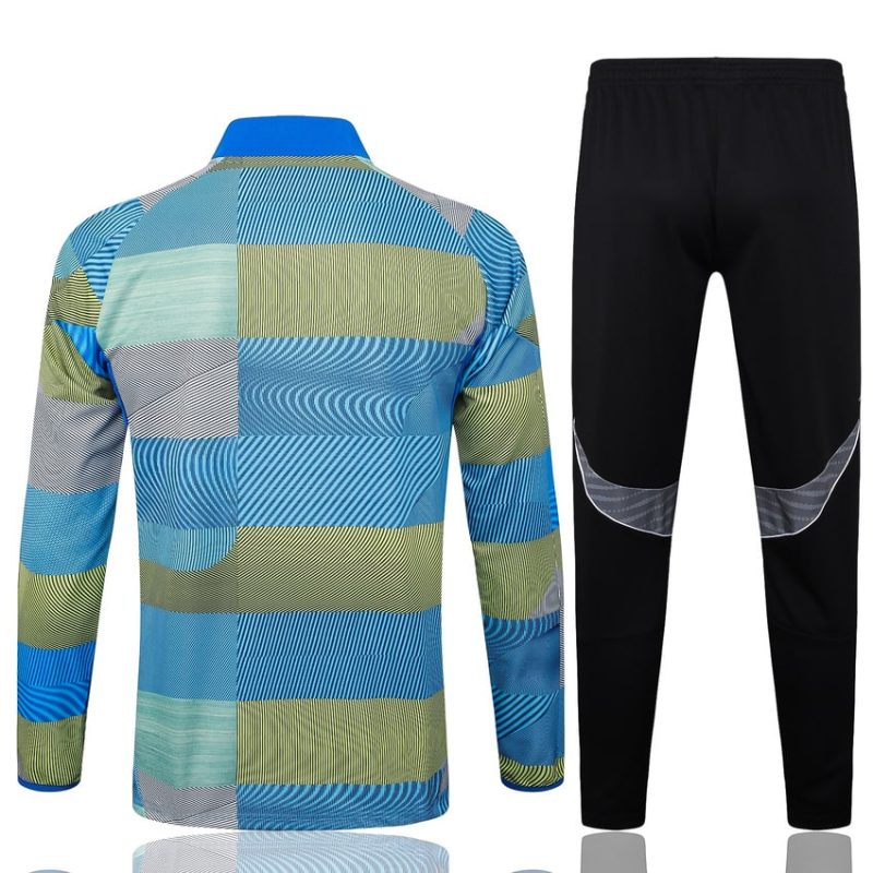Survetement Real Madrid Veste 2025 2026 Bleu Vert (3) Survetement Real Madrid Veste 2025 2026 Bleu Vert