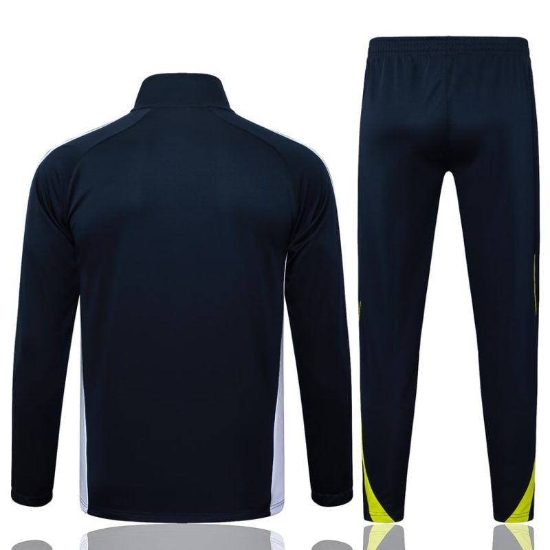 Survetement Real Madrid Veste 2025 2026 Noir Blanc (4) Survetement Real Madrid Veste 2025 2026 Noir Blanc