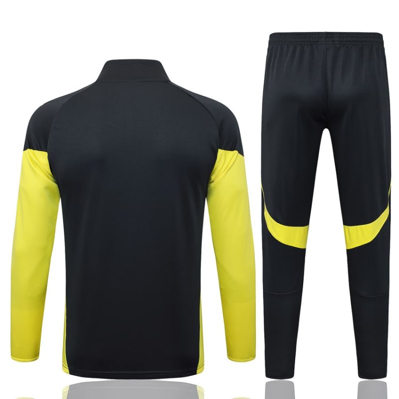 Survetement Real Madrid Veste 2025 2026 Noir Foncé (3) Survetement Real Madrid Veste 2025 2026 Noir Foncé