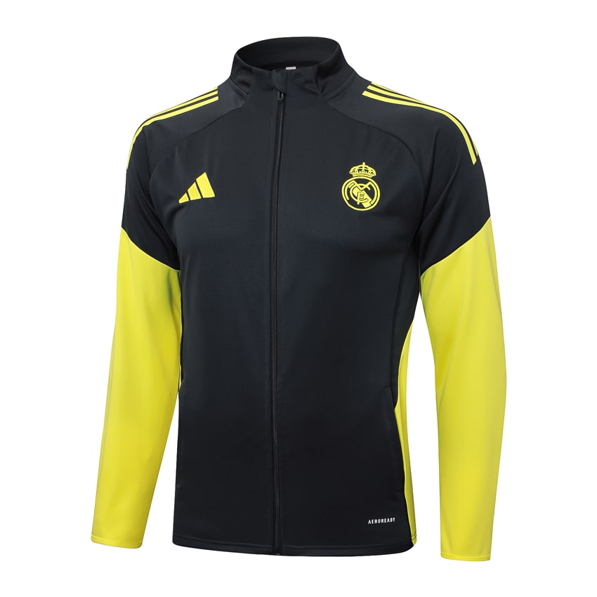 Survetement Real Madrid Veste 2025 2026 Noir Foncé