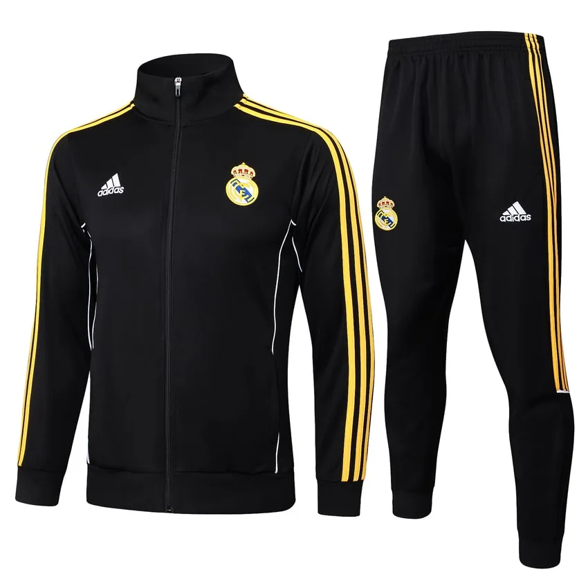 Real Madrid Tracksuit Jacket 2025 2026 Black Night