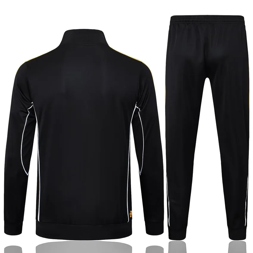 Real Madrid Tracksuit Jacket 2025 2026 Black Night