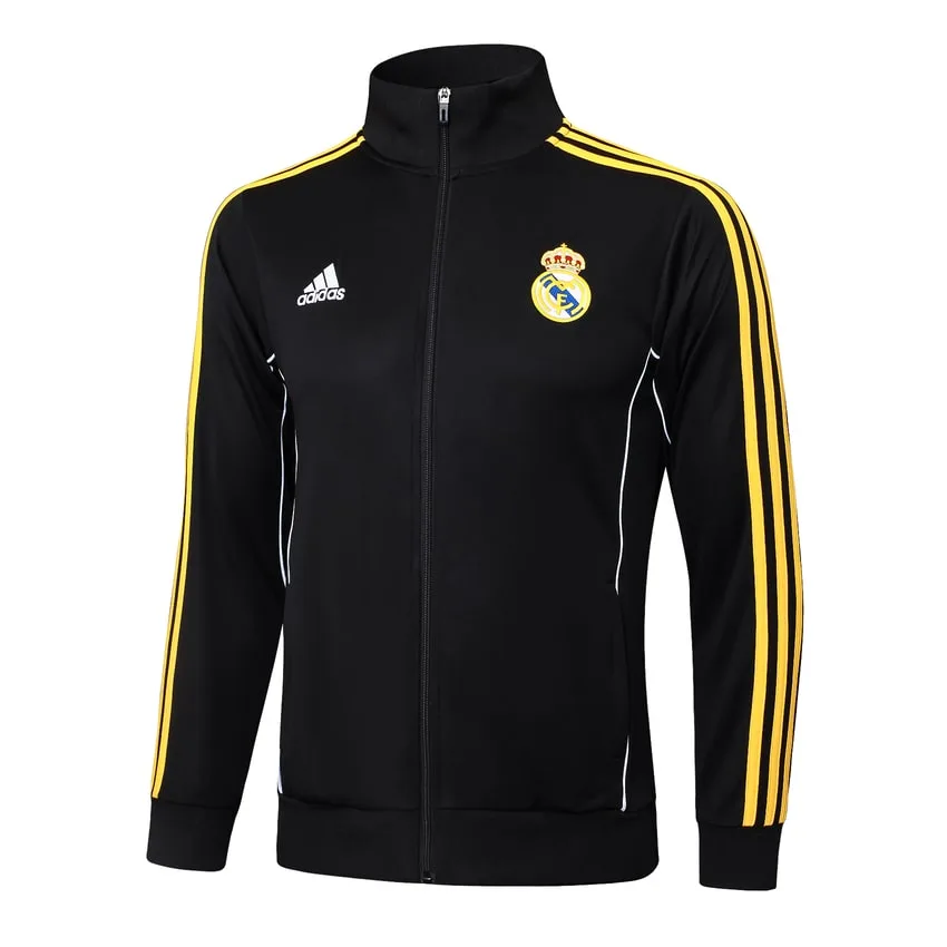 Real Madrid Tracksuit Jacket 2025 2026 Black Night