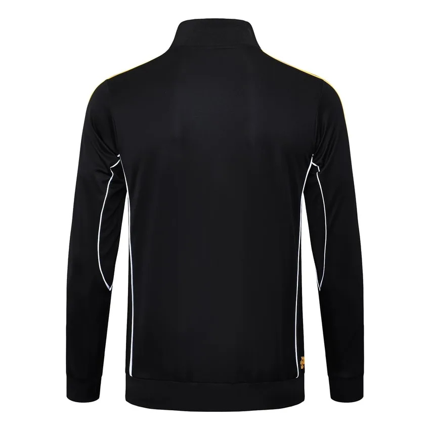 Real Madrid Tracksuit Jacket 2025 2026 Black Night