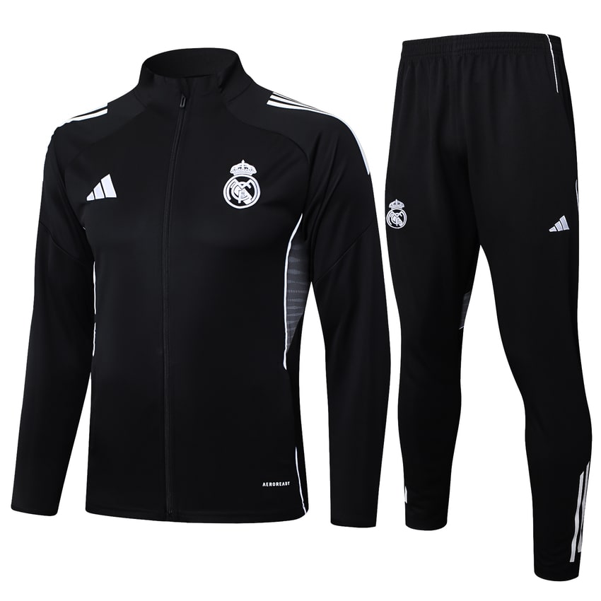 Survetement Real Madrid Veste 2025 2026 Noir Sombre
