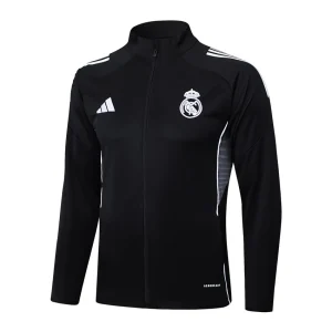 Real Madrid Tracksuit peleue 2025 2026 Black Pogisa