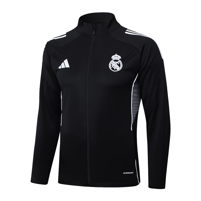 Survetement Real Madrid Veste 2025 2026 Noir Sombre