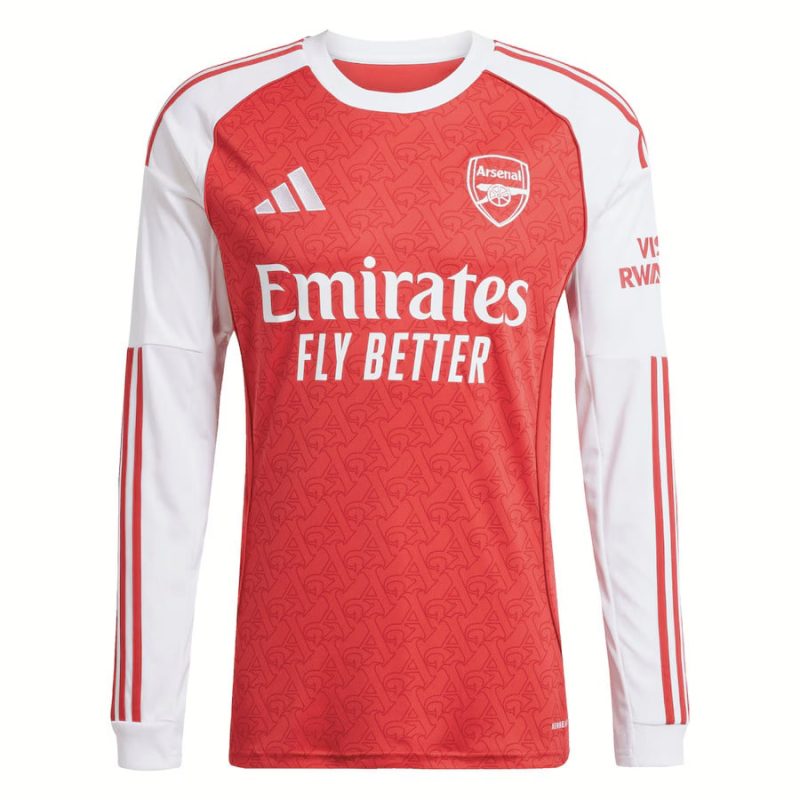 Maillot Arsenal Domicile 2025 2026 Manches Longues