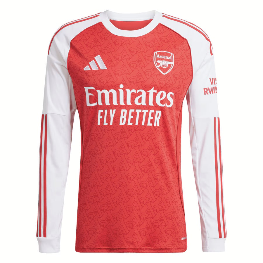 Maillot Arsenal Domicile 2025 2026 Manches Longues