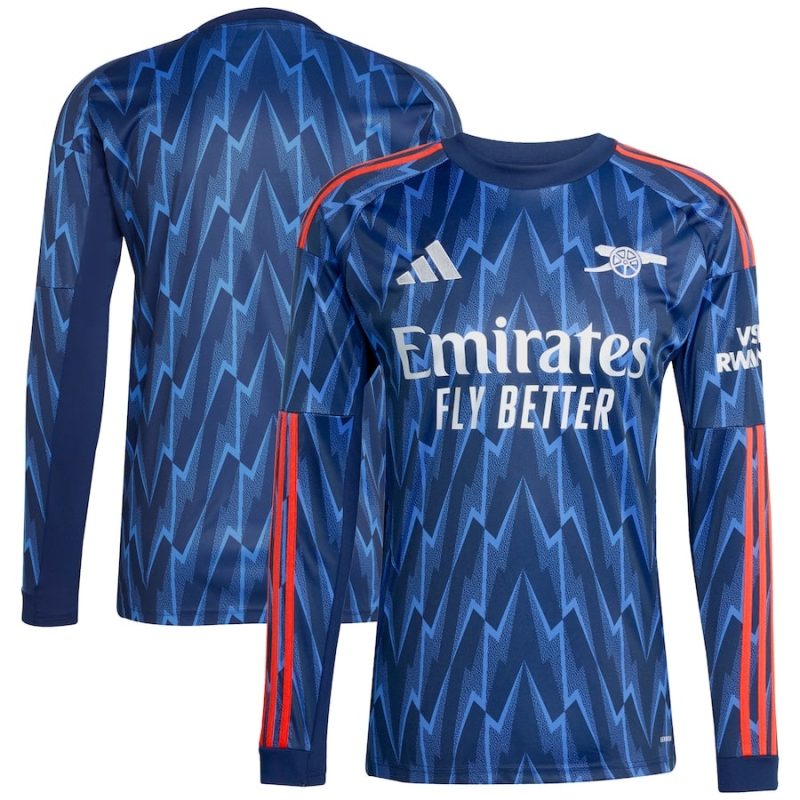 Maillot Arsenal Exterieur 2025 2026 Manches Longues (3) Maillot Arsenal Exterieur 2025 2026 Manches Longues