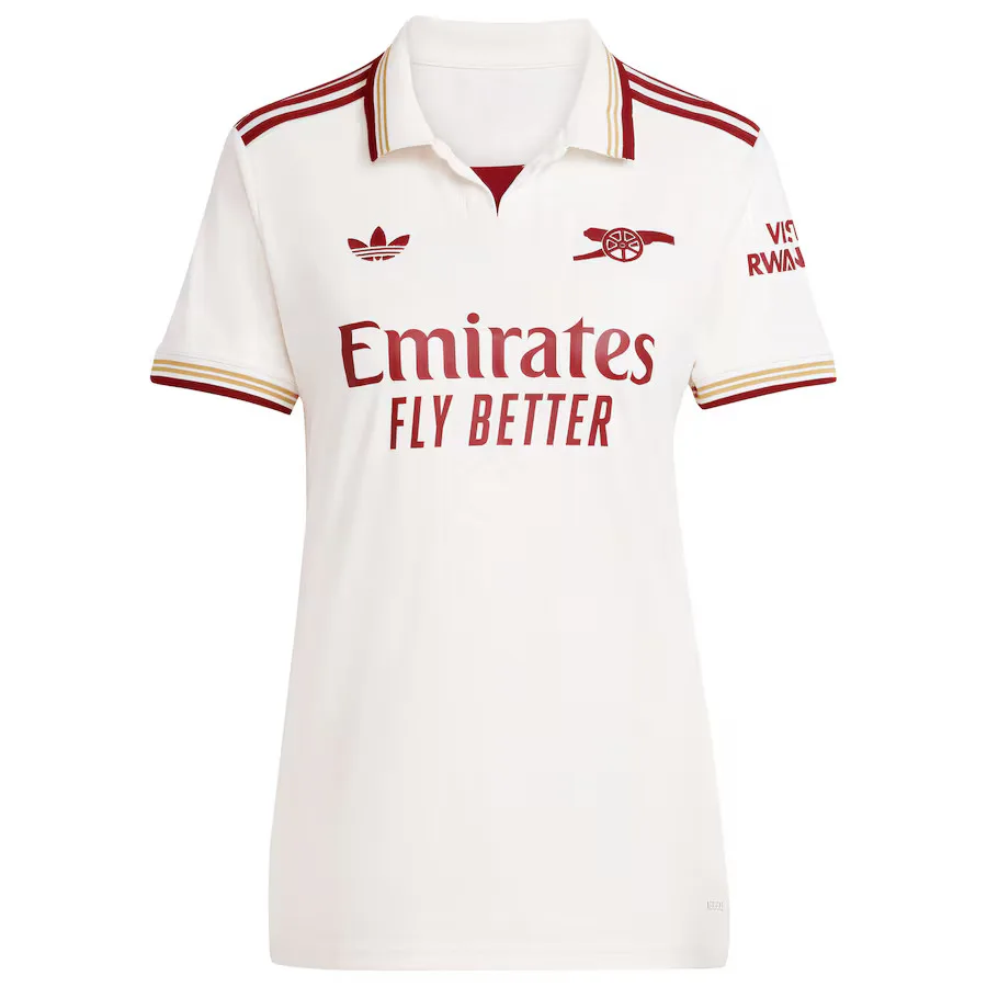 Camiseta Arsenal Tercera 2025 2026 Mujer
