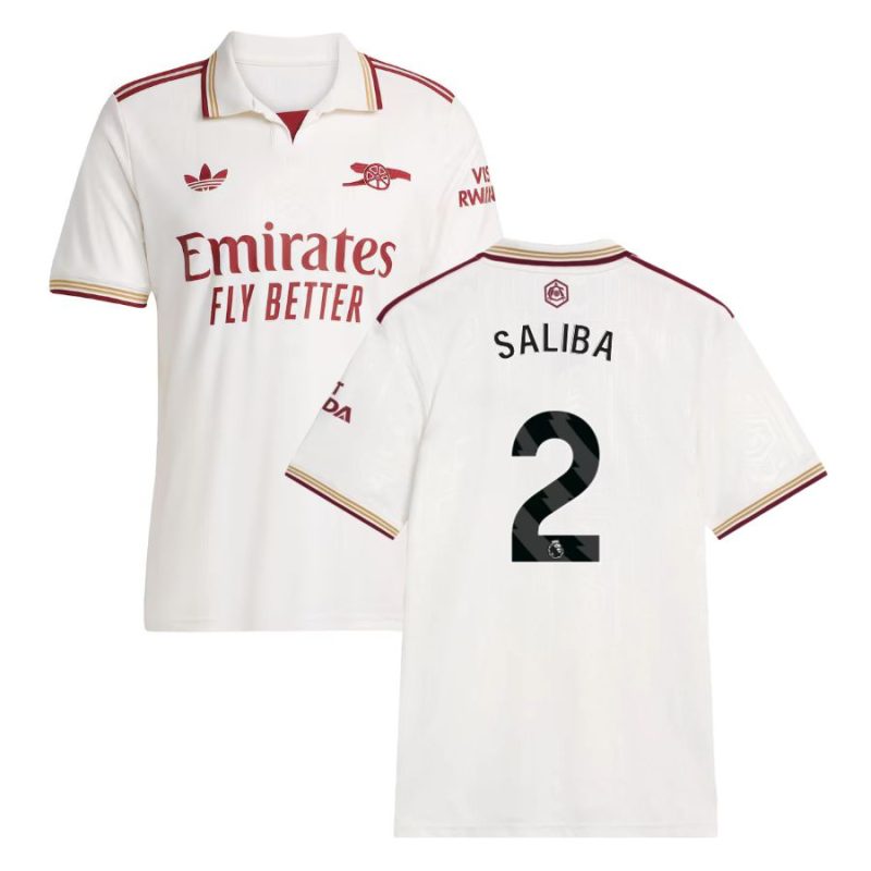 Maillot Arsenal Third 2025 2026 Saliba