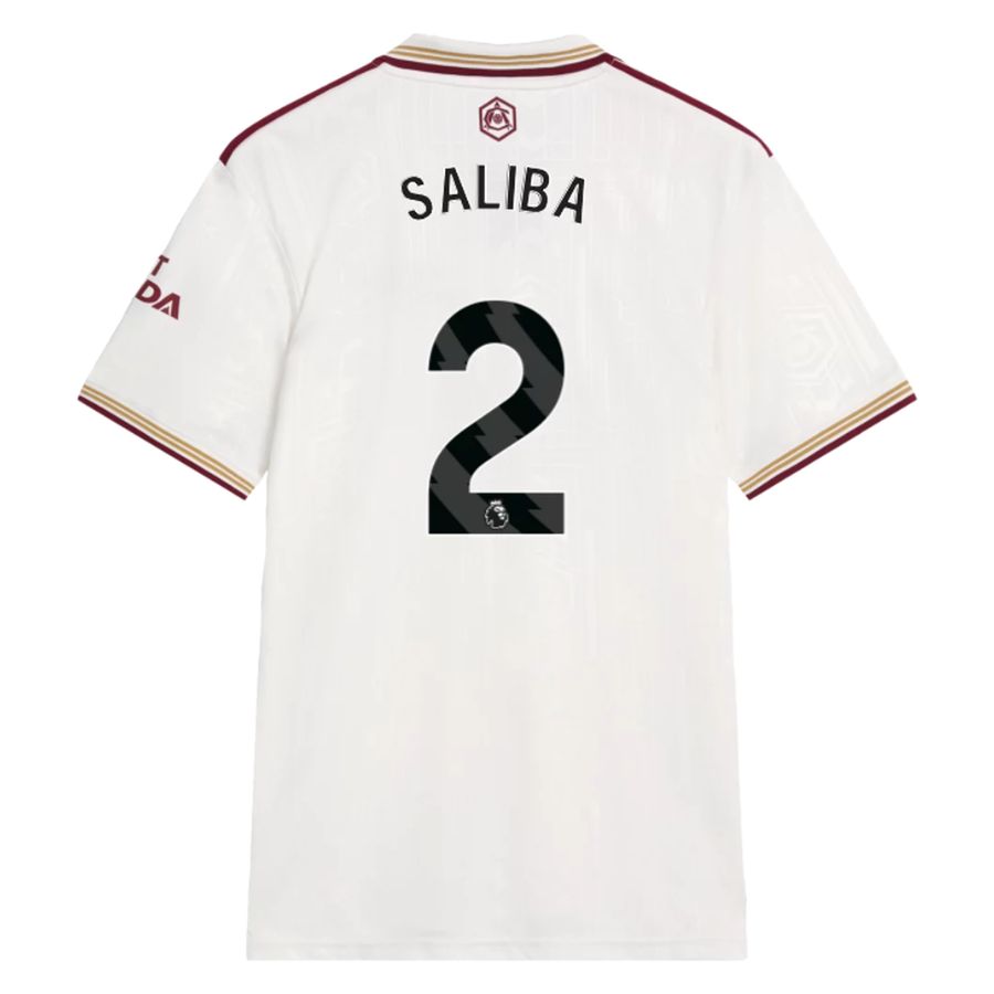 Maillot Arsenal Third 2025 2026 Saliba