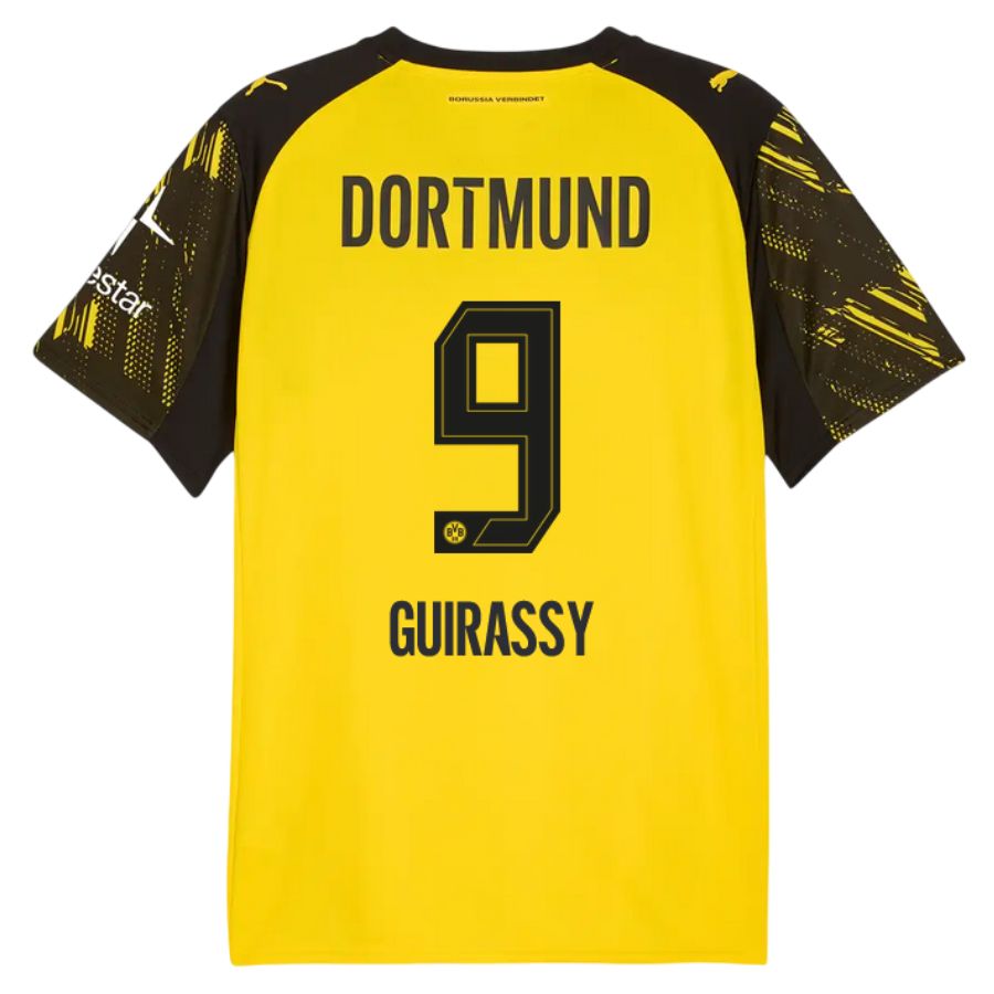 Maillot BVB Dortmund Domicile 2025 2026 Guirassy