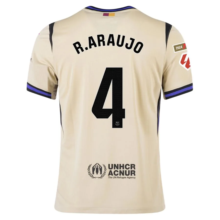 Maillot Barca Exterieur 2025 2026 Araujo La Liga
