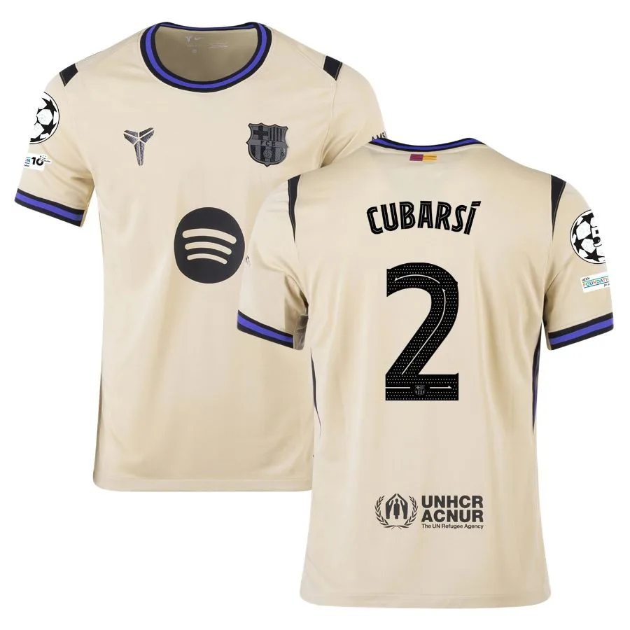 Maillot Barca Exterieur 2025 2026 Cubarsi UCL