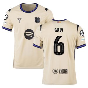 Maillot Barca Exterieur 2025 2026 Gavi UCL