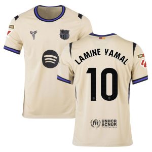 Maillot Barca Exterieur 2025 2026 Lamine Yamal La Liga