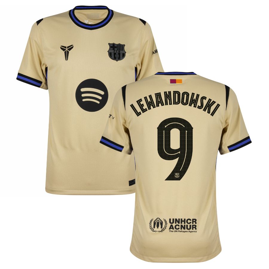 Maillot Barca Exterieur 2025 2026 Lewandowski