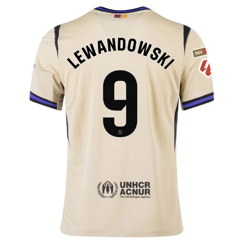 Maillot Barca Exterieur 2025 2026 Lewandowski La Liga (2) Maillot Barca Exterieur 2025 2026 Lewandowski La Liga