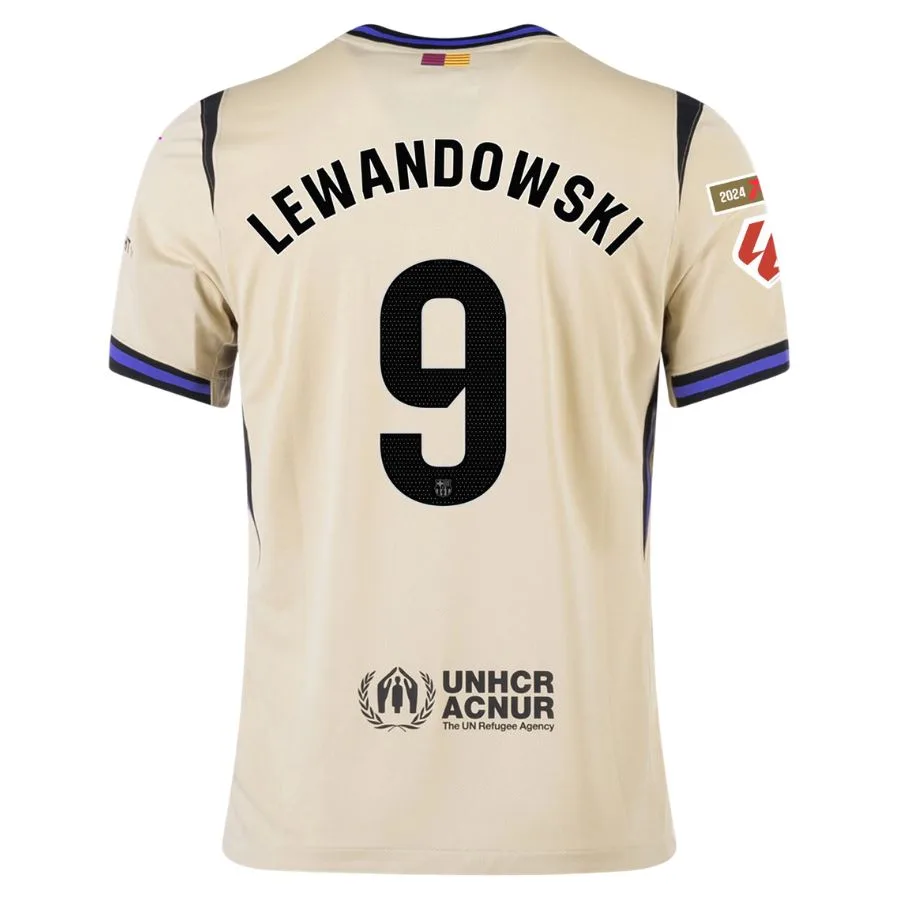Barca Away Jersey 2025 2026 Lewandowski La Liga