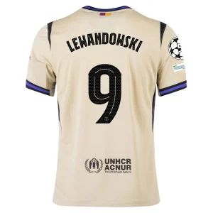 Camiseta visitante del Barça 2025-2026 Lewandowski UCL