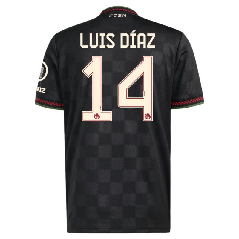 Maillot Bayern Munich Third 2025 2026 Luis Diaz (2) Maillot Bayern Munich Third 2025 2026 Luis Diaz